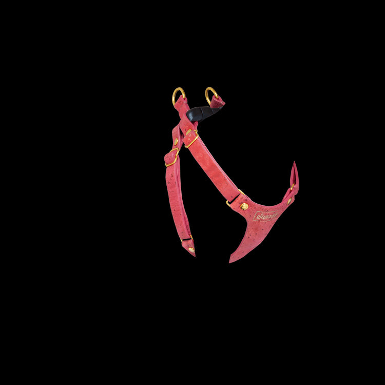 Cat Harness - Supakit - Pink Cork #style_strawberry-vegan-cork