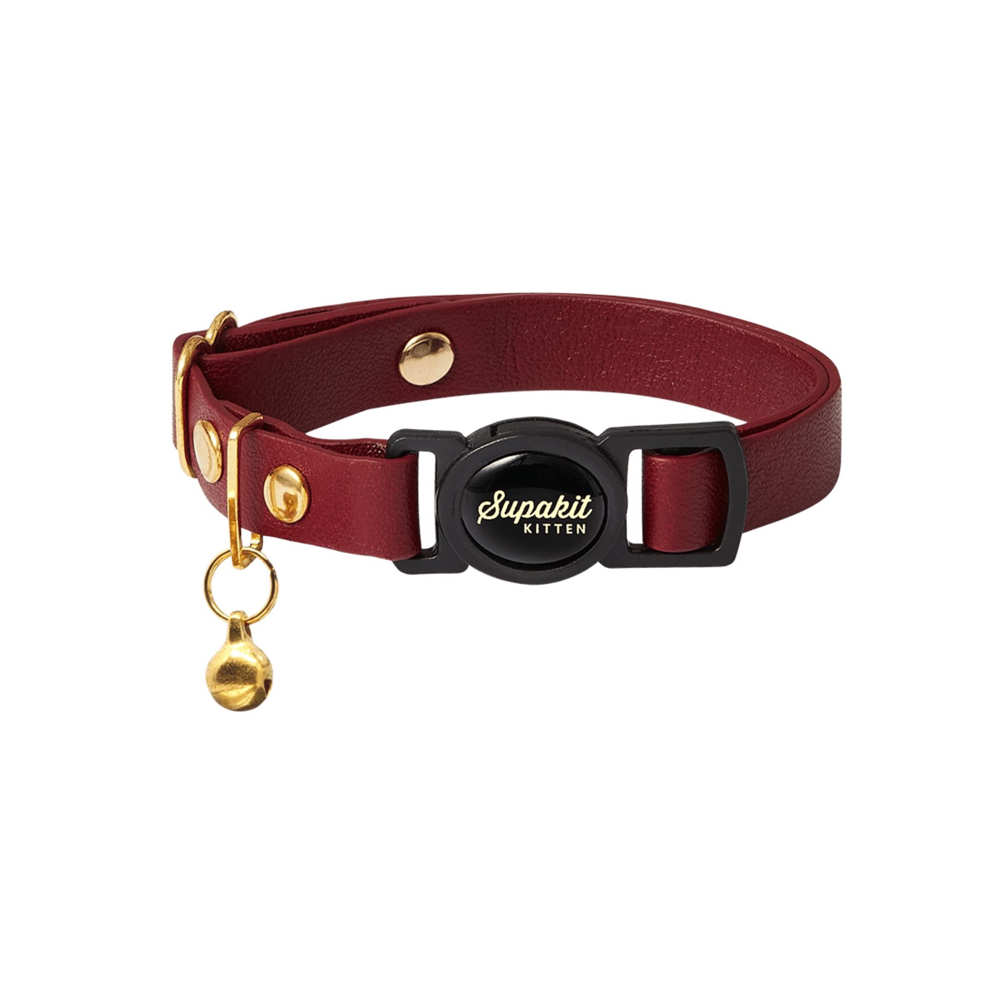 Personalized leather cat sales collars