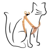 Cork Cat Harness - Natural - Supakit