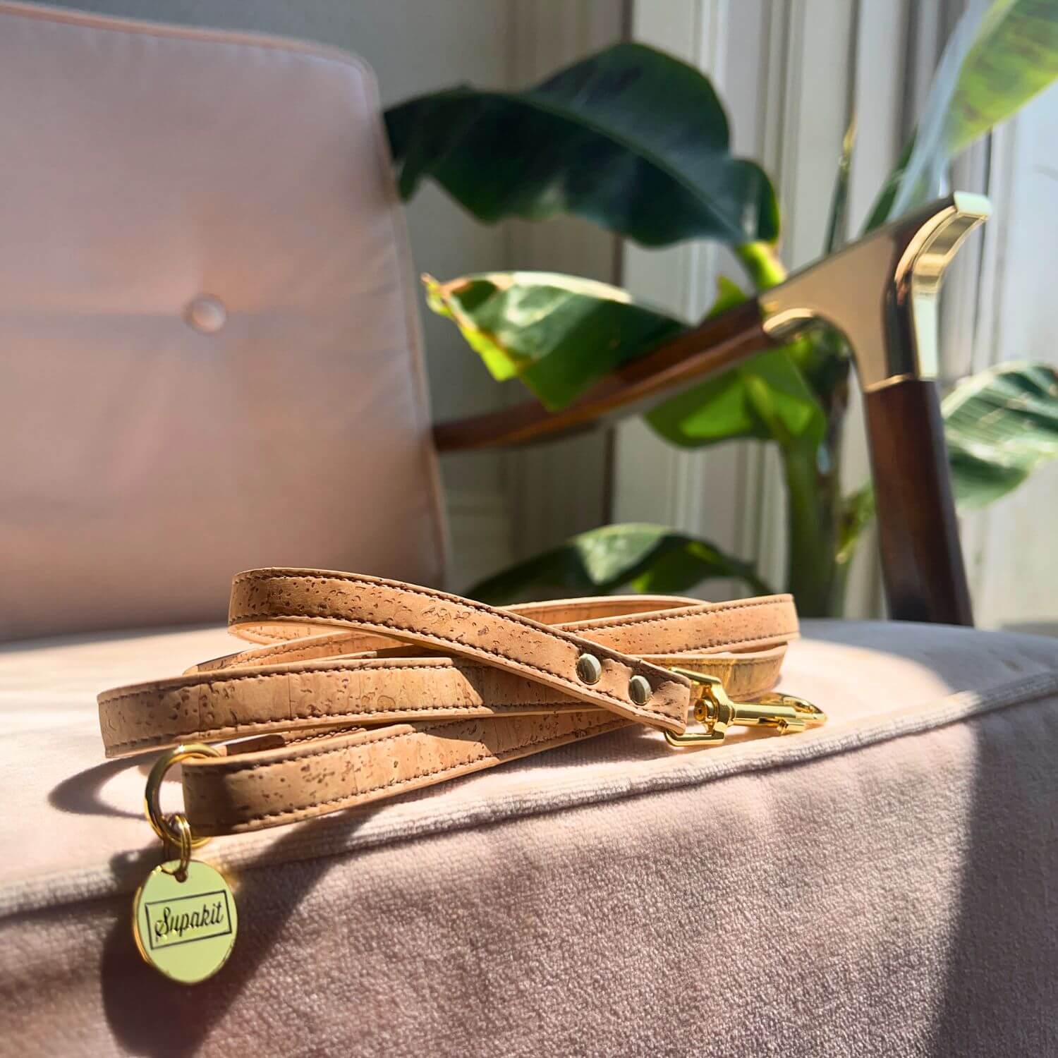 Luxury Lead for Cats - Supakit #style_natural-vegan-cork
