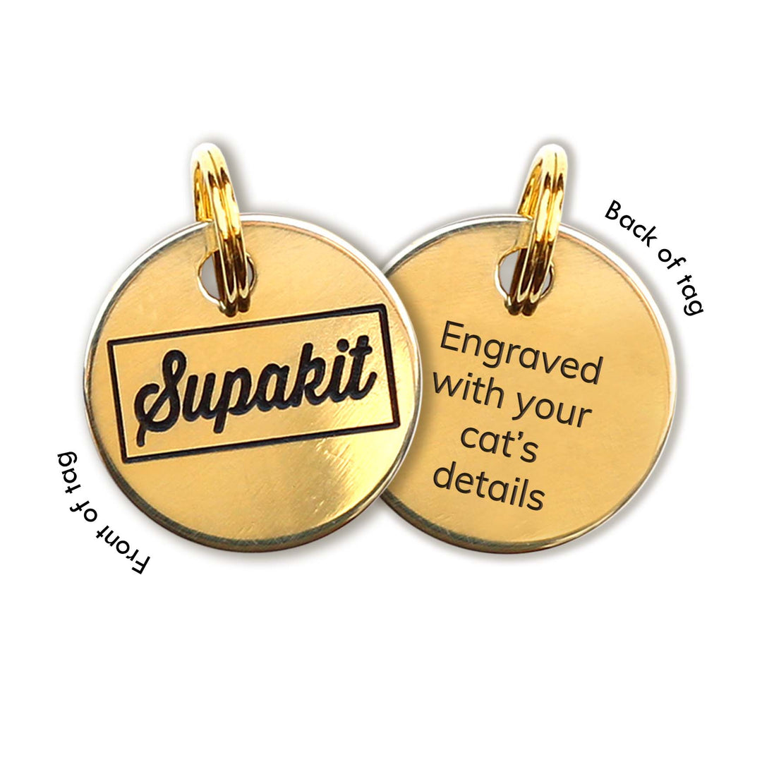 Cat ID tags by Supakit