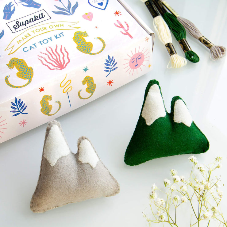 Cat toys diy kit - Mountain - Supakit